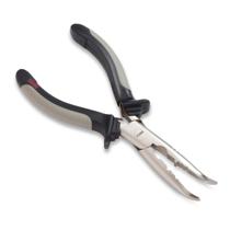 Alicate Pesca Bico Curvo Rapala Fisherman's Pliers 16,5cm cor Preto Aço Carbono