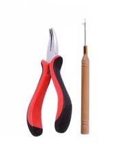 Alicate Ponta Curta + Agulha Para Alongamento Mega Hair