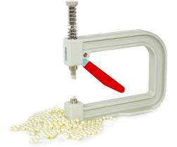 Alicate Pregar Aplicar Perolas Rebite + Matrises 4 5 6 E 8mm Alicate Pregar Aplicar Perolas Rebite + Matrises 4 5 6 E 8mm