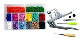 Alicate Pregar Botão De Pressão Ritas + 280 Botoes