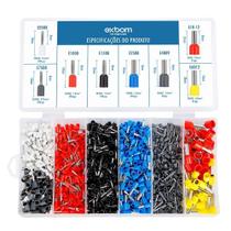 Alicate prensa estrelar terminais ilhós tubular eletrica 0,5 a 6mm/0,5 a 10mm EXBOM envio imediato