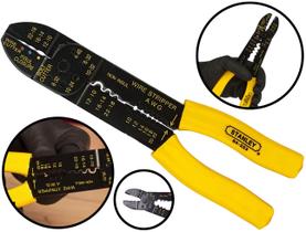 Alicate Prensa Terminal Crimpagem 9.1/2 Stanley 84-223 Alicate Prensa Terminal Crimpagem 9.1/2 Stanley 84-223