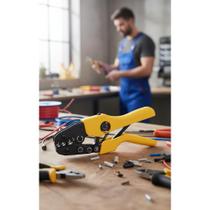 Alicate Prensa Terminal Elétrica 0.5-6mm Preciso Profissiona Alicate Prensa Terminal Elétrica 0.5-6mm Preciso Profissiona