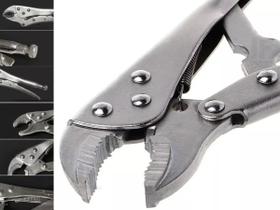 Alicate Pressao 7 Pol Reforçado Bico Curvo Aço C/ Regulador