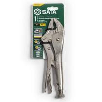 Alicate Pressão Mordente Curvo 10"" - ST71103ST - SATA Alicate Pressão Mordente Curvo 10"" - ST71103ST - SATA