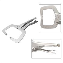 Alicate Pressão Para Solda Tipo C Aço Carbono 11 Polegadas