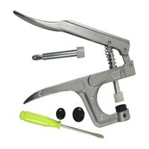 Alicate Pressão Pregar Botão Botões 10 12 15 Ritas Plástico Alicate Pressão Pregar Botão Botões 10 12 15 Ritas Plástico