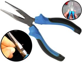 Alicate Profissional Bico Longo 6 Polegadas Aço Carbono Polido Para Corte De Fios Artesanato
