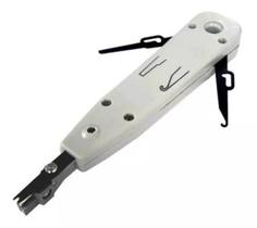 Alicate Punch Down Inserção Conector Rj11 E Rj45 Para Bloco