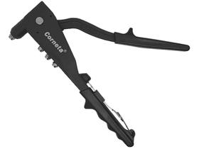 Alicate rebitador manual corneta 4 pontas 3/32" a 3/16" profissional 10" 254mm