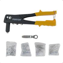 Alicate Rebitador Manual Profissional 10” 4 Bicos + Rebites