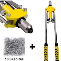 Alicate Rebitador Profissional Tipo Alavanca 17 polegadas Bomvink Ferramentas 100 Rebites