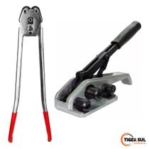 Alicate Selador Reforçado + Esticador Tensionador Reforçado Pet 19mm Alicate Selador Reforçado + Esticador Tensionador Reforçado Pet 19mm