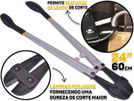 Alicate Tesoura Corta Vergalhão Cadeado Ferro 24 Polegadas Profissional Stanley