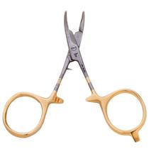 Alicate Tesoura Dr. Slick 10 cm com Alças Douradas Curvas Alicate Tesoura Dr. Slick 10 cm com Alças Douradas Curvas