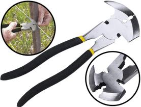 Alicate Tipo Fazendeiro Corta Arame Grampo Cabos Elétricos 10 Polegadas Multiuso Profissional Alicate Tipo Fazendeiro Corta Arame Grampo Cabos Elétricos 10 Polegadas Multiuso Profissional