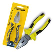 Alicate Universal 6 Polegadas Aço Resistente Emborrachado