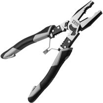 Alicate Universal 8.1/2 Polegadas Multifuncional De Corte Crimpar Descascador Fios Profissional