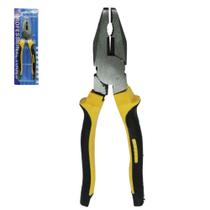 Alicate universal 8'' cabo emborrachado amarelo / preto - MOHNISH Alicate universal 8'' cabo emborrachado amarelo / preto - MOHNISH