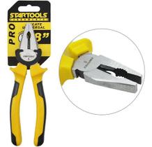 Alicate Universal 8" CRV Isolado 1000V Profissional Corte Preciso Alta Durabilidade