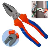 Alicate Universal 8” Ideal para Uso Profissional e Doméstico, Super Resistente LWJ121