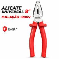 Alicate Universal 8" Isolado 1000V Profissional Eletricista