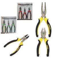 Alicate Universal / Bico Meia Cana Reto / Corte Diagonal 8'' Alicate Universal / Bico Meia Cana Reto / Corte Diagonal 8''