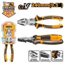 Alicate Universal de Alta Performance 9 1/2" (240mm) INGCO