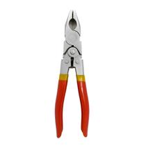 Alicate Universal Dupla Força 20cm Ferramenta Profissional com Trava de Segurança, Cabo Emborrachado e Corte para Fios Alicate Universal Dupla Força 20cm Ferramenta Profissional com Trava de Segurança, Cabo Emborrachado e Corte para Fios