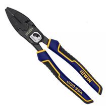 Alicate universal eletricista irwin 9.5'' 240mm vise-grip power slot alta alavancagem iwht84000 prof