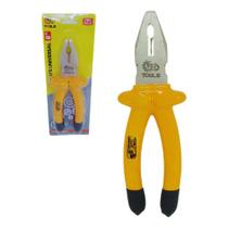 Alicate Universal Emborrachado Amarelo Fbg-3012