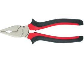 Alicate universal nickel, 8 pol., 200 mm, niquelado, cabo dupla injecao, 1 pc//mtx