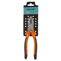 Alicate universal pvc cabo laranja/preto profissional eda - 8"