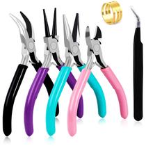 Alicate URSKYTOUS Kit de Ferramentas para Confecção de Joias 4 Peças Alicate URSKYTOUS Kit de Ferramentas para Confecção de Joias 4 Peças