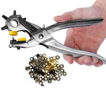Alicate Vazador Couro Pregar Ilhos 54 Botao Metal Tic Tac 35