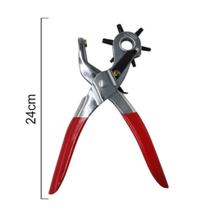 Alicate vazador/furador 24 cm x 10 cm vermelho peça