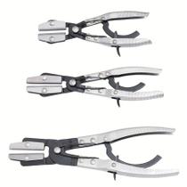 Alicates para Restrição de Fluxo 3 Peças 8", 10" e 12" Tramontina PRO Alicates para Restrição de Fluxo 3 Peças 8", 10" e 12" Tramontina PRO
