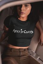Alice in Chains - Cropped Top