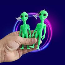 Alienígena Et Extraterrestre 13 cm com Ventosa Para-Brisa Carro Caminhão QUANTIDADE:2 UNIDADES