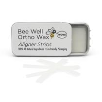 Aligner Wax Bee Well Invisalign 100% cera de abelha 40 tiras Aligner Wax Bee Well Invisalign 100% cera de abelha 40 tiras