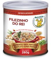 Alimentação Natural Filezinho do Rei - Comida para Cachorro, Ração úmida, Alimento para Cães