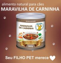 Alimentação Natural Maravilha de Carninha - Comida para Cachorro, Ração úmida, Alimento para Cães