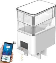 Alimentador Aquário Automático Remoto Via Wi-fi 450ml Bivolt Alimentador Aquário Automático Remoto Via Wi-fi 450ml Bivolt