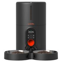 Alimentador Automático de Gatos WOPET 2024 - Para 2 Gatos com Tigela de Aço Inoxidável Alimentador Automático de Gatos WOPET 2024 - Para 2 Gatos com Tigela de Aço Inoxidável