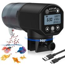Alimentador automático de peixes Aoyar recarregável 200mL para aquário Alimentador automático de peixes Aoyar recarregável 200mL para aquário