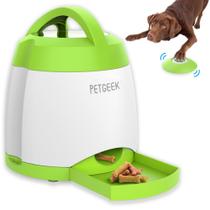 Alimentador Automático Interativo para Cães PETGEEK - Dispensador de Guloseimas