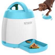 Alimentador automático para cães Toy, dispensador interativo de guloseimas PETGEEK