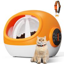Alimentador Automático para Gatos BROAIMX com RFID e Sensor de Coleira - 24 Onças
