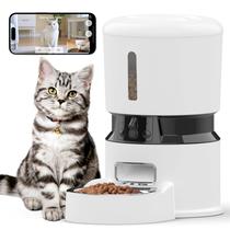 Alimentador automático para gatos MIETUBL 2 câmeras 1080P 5GHz WiFi 4L
