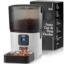 Alimentador automático para gatos Pitpet 6L com tela LCD e gravador de voz
